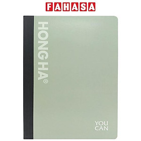 Sổ Bìa Bồi Status A4 - Kẻ Ngang - 200 Trang 58gsm - Hồng Hà 4654 - You Can