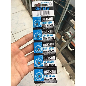 1 Vỉ 5 Viên Pin Maxell Nhật Bản Cho Đồng Hồ Đeo Tay Nhiều Kích Cỡ SR621SW / SR626SW / SR920SW / SR521SW / SR927SW / SR721SW / SR616SW / SR512SW