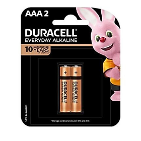 Hình ảnh Vỉ 2 VPin AA , Pin AAA DURACELL 1,5V Siêu Bền - Hàng chính hãng