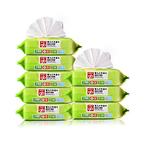 Set 8 Bịch Khăn Giấy Ướt Em Bé Gb Good Child (8 bịch x 80 miếng)