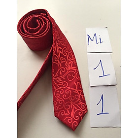 Cavat nam cà vạt thanh niên - Nam MC - Chú rể bản 6cm tự thắt cao cấp dầy 3 lớp Silk gấm GIangpkc 10-2020