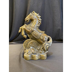 tượng đồng phong thủy ngựa kim tiền
