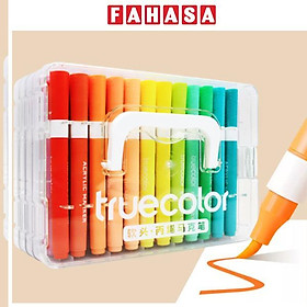 Hộp 48 Bút Lông Màu Acrylic Marker - Direct Ink - Truecolor ZCA0628_48