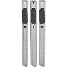 Combo 3 Dao Rọc Giấy Nhỏ Deli E2053
