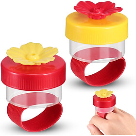 Hummingbird Handheld Feeder Mini Tay cầm tay cho màu đỏ và màu vàng