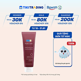 Sữa rửa mặt Hada Labo chống lão hóa Premium Cleanser Aging Care 100g