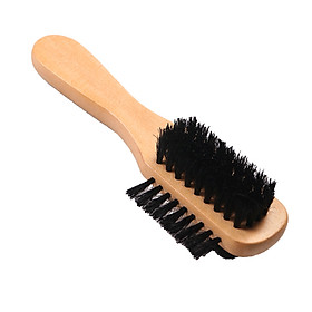 Mua Bàn chải lông heo cán gỗ đang năng chuyên dùng đánh giày - Buybox - BBPK253