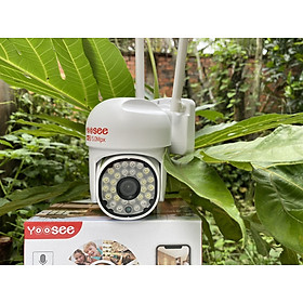 Mua Camera IP Yoosee PTZ 5.0Mpx 28 Led 2 Râu Hồng Ngoại  Ban Đêm Có Màu Xoay 360 Độ Đàm Thoại 2 Chiều Kèm Adapter Hàng Chính Hãng