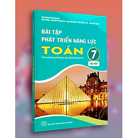 Sách - Bài tập phát triển năng lực toán 7 tập 1 ( Kết Nối PB2 )