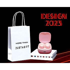 Mua DESIGN 2023 - Quà tặng bạn trai - Quà tặng bạn gái - Tai Nghe Bluetooth 5.0 Không Dây Nhét Tai Mini - Thể Thao Thông Minh loại 1 - FULL túi hộp quà tặng sang trọng