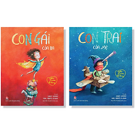 Combo 2 Cuốn: Gửi Con Bé Bỏng: Con Gái Của Ba, Con Trai Của Mẹ