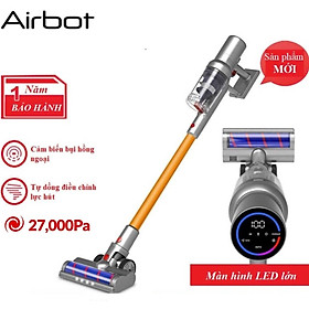 Mua Máy hút bụi không dây Airbot Hypersonics Pro 27KPa PB501 Cảm biến bụi thông minh Tốc độ tự động điều chỉnh lực hút Đèn chiếu sàn hàng nhập khẩu chính hãng