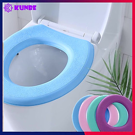 Mua Miếng Lót  Đệm Lót Bồn Cầu Giữ Ấm Mùa Đông KUNBE  Chống Thấm Nước Chất Liệu Mút Xốp EVA Mềm Mại Ấm Áp - Giao Màu Ngẫu Nhiên