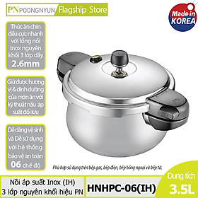 Mua Nồi áp suất Inox hiệu PoongNyun HNHPC-06(IH) - Hàng chính hãng