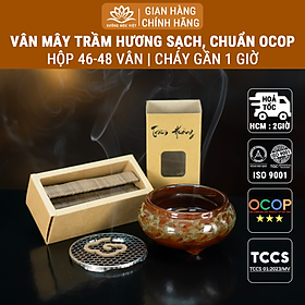 Mua Nhang Vân Mây Trầm Hương Cao Cấp Chất Lượng OCOP - ISO 9001 Xưởng Mộc Việt
