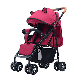 Xe Đẩy Em Bé 2 Chiều Gấp Gọn, Xe Đẩy Đơn Cho Bé Từ 0-3 Tuổi, 3 Tư Thế Ngồi, Nằm, Ngả - Xe Đẩy Em Bé Gấp Gọn