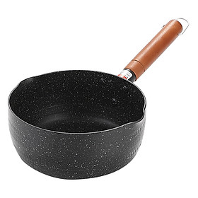 American kitchen (maxcook) milk pot non-stick pot rice stone color soup pot 18cm instant noodles pot milk pot baby food supplement pot hot milk pot induction cooker gas stove universal MCJ741