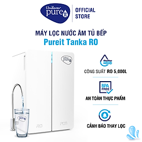 Máy lọc nước Pureit Tanka Âm tủ bếp với Công suất RO 5,000L , Hàng chính hãng