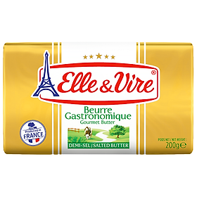 Bơ mặn Elle&Vire 200g 80% béo