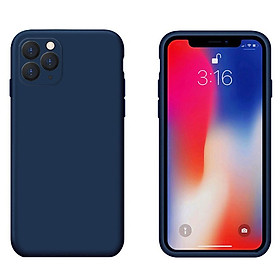 Ốp Lưng Silicone Dẻo Lót Nhung Nỉ Chống Sốc Dành Cho Các Dòng Điện Thoại iPhone 11 Pro ( 5.8