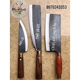 Mua bộ 3 dao bầu lọc-chặt gà vịt-chặt xương cho gian bếp hàng chuẩn nhíp xe