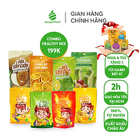 Quà Tặng 20 11 Combo 8 gói trái cây và hạt dinh dưỡng siêu tiết kiệm