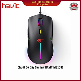 Chuột Gaming Havit MS1031 RGB - Hàng Chính Hãng