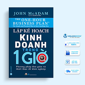 Sách Lập Kế Hoạch Kinh Doanh Trong 1 Giờ - Vanlangbooks