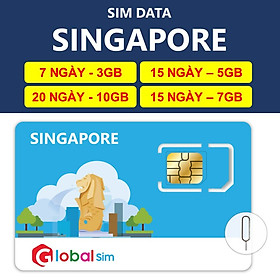 SIM 4G DU LỊCH SINGAPORE - GÓI CỐ ĐỊNH