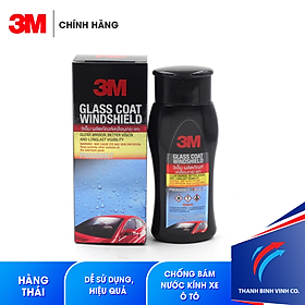 Hình ảnh Dung Dịch Chống Bám Nước Trên Kính Xe 3M (200ml)