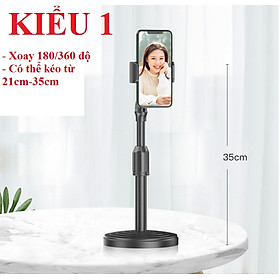 Mua Giá đỡ điện thoại đa năng  kẹp điện thoại có chân đế tiện dụng xoay 270 độ  live stream  giải trí