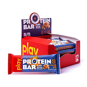 Hộp 12 Thanh Protein PLAY Vị Bơ Đậu Phộng
