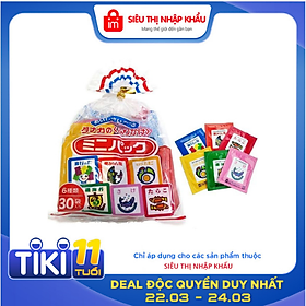 Combo 3 Túi 30 gói gia vị rắc cơm (6 vị - 75gr)