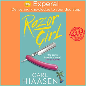 Sách - Razor Girl by Carl Hiaasen (UK edition, paperback)