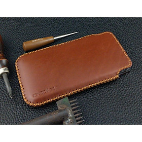 Bao Da Túi Rút cho Iphone Da Bò Thật nhiều màu