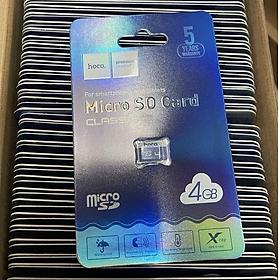 Mua Thẻ nhớ Micro SD 4GB Hoco thẻ nhớ tốc độc cao dùng cho điện thoại  máy nghe nhạc - Hàng chính hãng