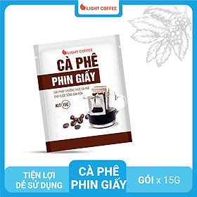 BÁO GIÁ Cà Phê Light Coffee | Shopee Lazada Sendo Tiki mới nhất 12 Cà phê phin giấy Light Coffee