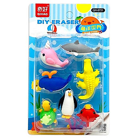 Bộ Gôm Tẩy DIY - Qihao QH8721 - Mẫu 1