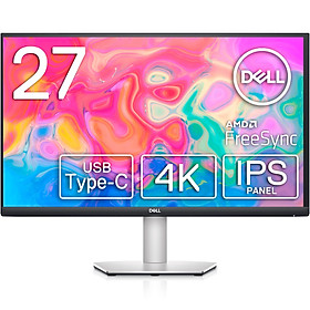 Mua Màn hình máy tính Dell S2722QC (70296697)/ 27inch 4K / IPS/ 60Hz/ HDMI/ DP/ USB-C/ 3Yrs - Hàng chính hãng