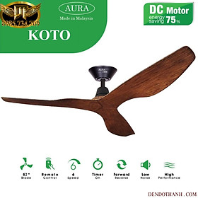Mua Quạt trần MR vũ koto quạt trần cho người giàu mẫu 3 cánh hiện đại sang trọng QTD