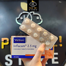 Inflacam Virbac - Viên Uống Kháng Viêm và Giảm Đau cho Chó