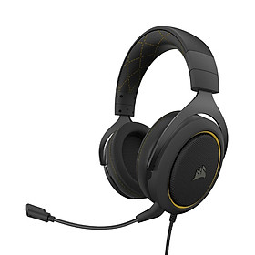 Tai nghe Corsair HS60 PRO Surround 7.1 Yellow- HÀNG CHÍNH HÃNG