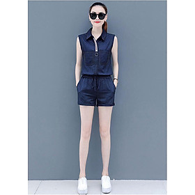 Áo Jean Liền Quần Duyên Dáng