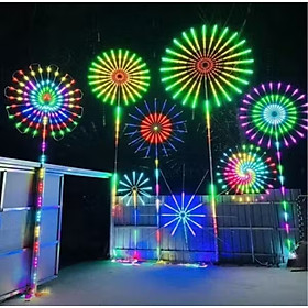 ĐÈN LED TRANG TRÍ SÁNG PHAO HOA NGOÀI TRỜI HIỆU ỨNG MÀU SẮC CỰC ĐẸP MẪU MỚI RA 