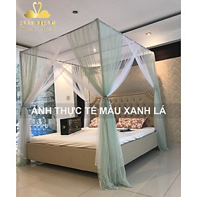 Mua Màn khung không không khoan tường bản nâng cấp  khung inox 100%  - Mùng ngủ chống muỗi cao cấp EASY DREAM