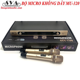 BỘ MICRO KARAOKE KHÔNG DÂY MU-320