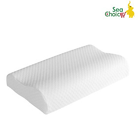 Mua Sea Choice Gối Memory Foam Gối kê cổ chữa đau cổ Chữa căng thẳng Gối có đường viền không gây dị ứng Gối đỡ đầu / Cột sống cổ / Lưng 60-35 * 11/9 cm