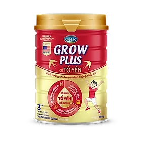 SỮA BỘT DIELAC GROW PLUS CÓ TỔ YẾN 850G (CHO TRẺ TRÊN 3 TUỔI)