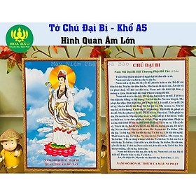 Mua Combo 10 Tờ Chú Đại Bi - Khổ Nhỏ A5 Giấy Dày Dặn  Chống Thấm