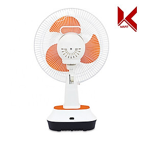 Quạt tích điện Easy Power mã EP-3212, quạt sạc năng lượng mặt trời pin lên tới 8h sử dụng - K-Mart